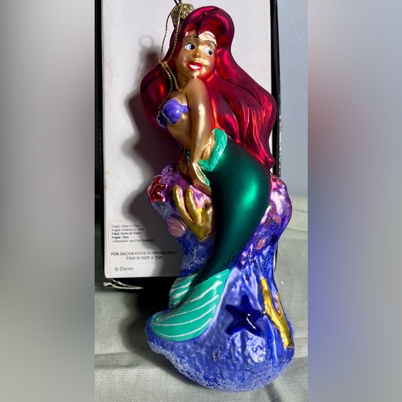 1997 Christopher Radko Disney The Little Mermaid Ornament Ariel